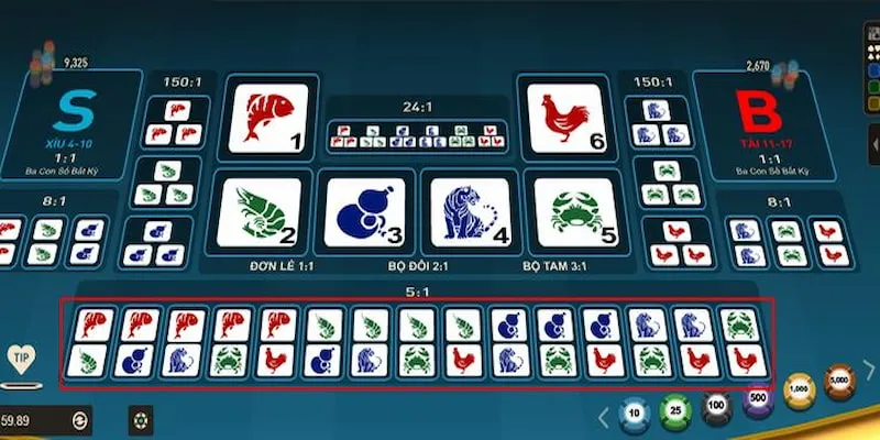 Luật tham gia 1 ván Bầu Cua online tiêu chuẩn